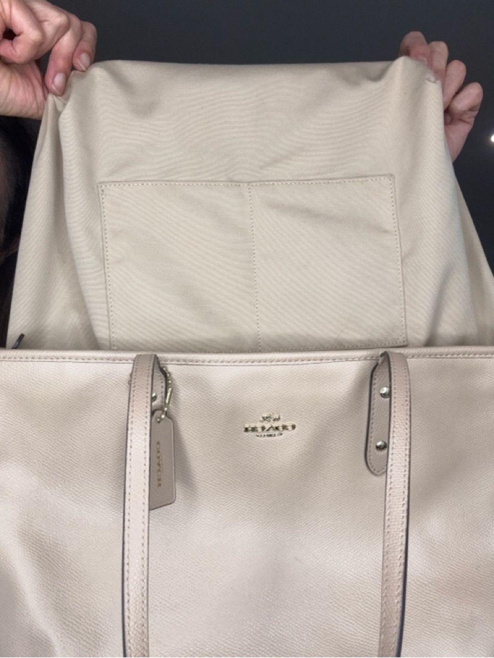 Coach city tote nude pink - Picture 11 of 14